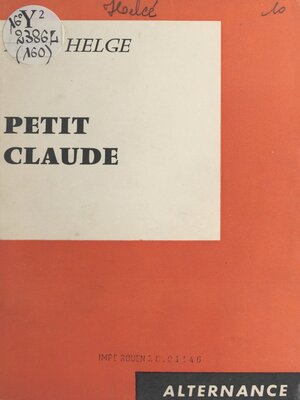 cover image of Petit Claude